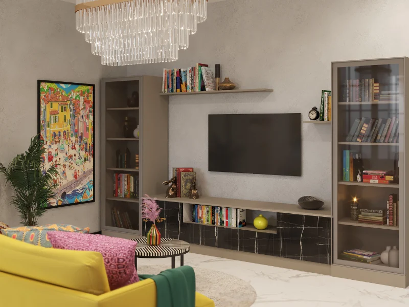 Retro Revival Living Room Design